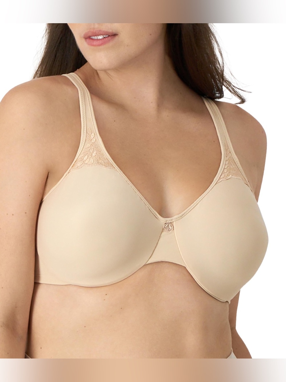 Bali Passion For Comfort Minimizer Bra Women’s Size 40C Beige Underwire DF3385